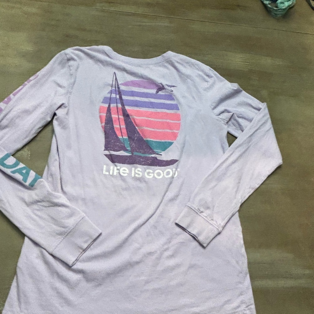 Life is Good tee S